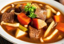 Bò hầm kiểu pháp